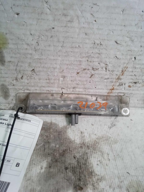 2015 Toyota Sienna Center High Mount Stop Light - Used, Grey, 134K Miles