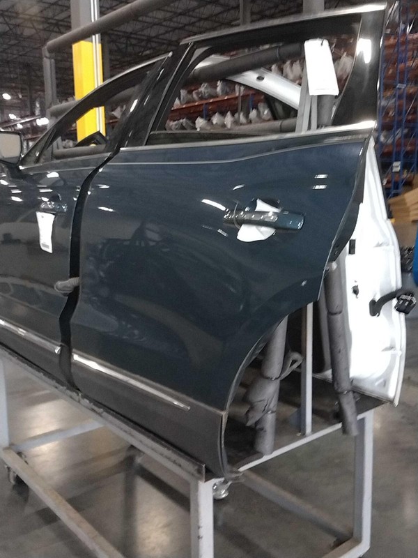 2016 Lincoln MKX Left Rear Door Blue 4DR SUV 106k Miles OEM Parts
