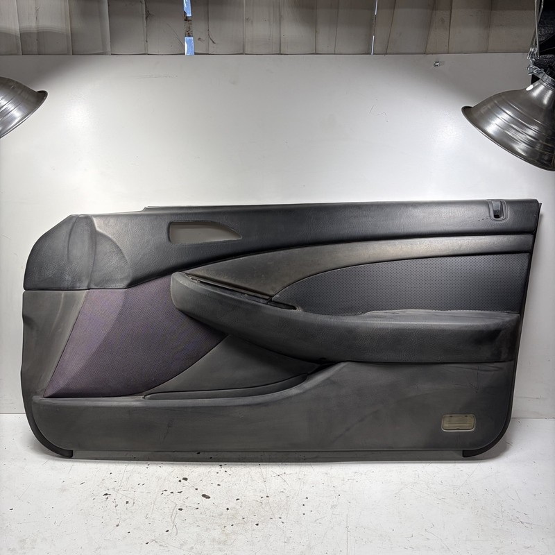 03 Acura CL Type-S Right Door Panel Black Leather 83533-S3M-A70ZA OEM