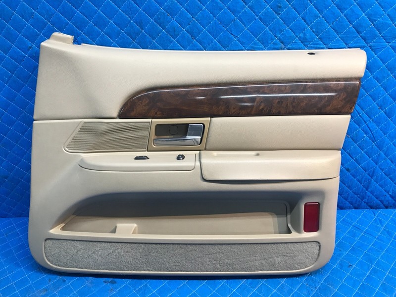 03-08 Grand Marquis Front Right Passenger Interior Door Panel Beige OEM