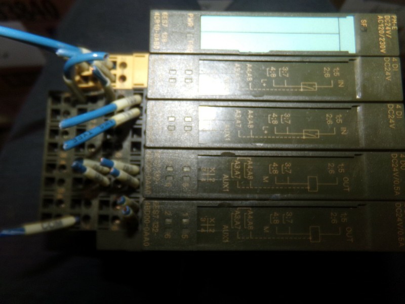 Siemens ES7 138-4CB10-0AB0 5-Module Assembly *FREE SHIPPING*