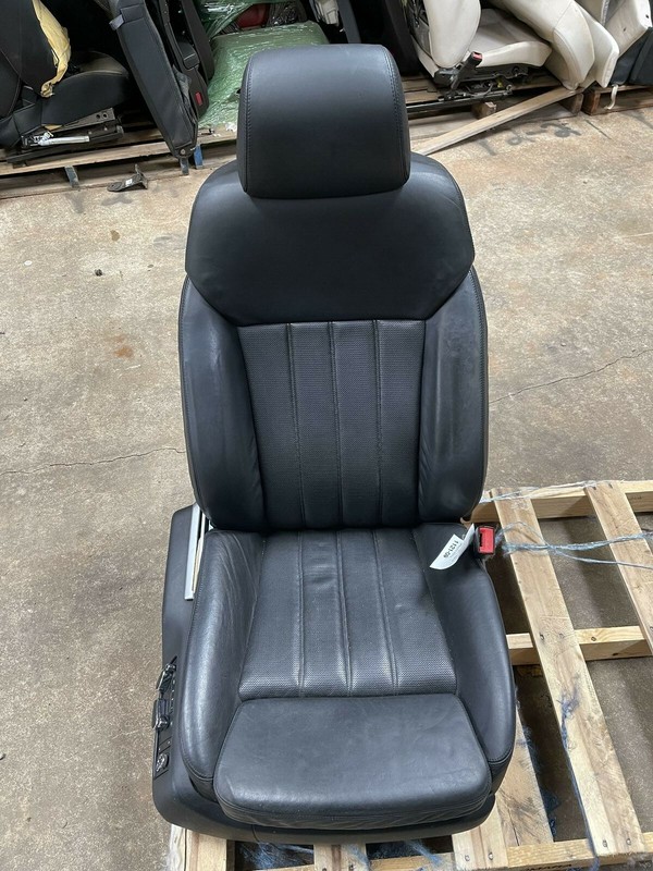 2006-2008 BENTLEY CONTINENTAL FLYING SPUR FRONT RIGHT SEAT BLACK LEATHER OEM