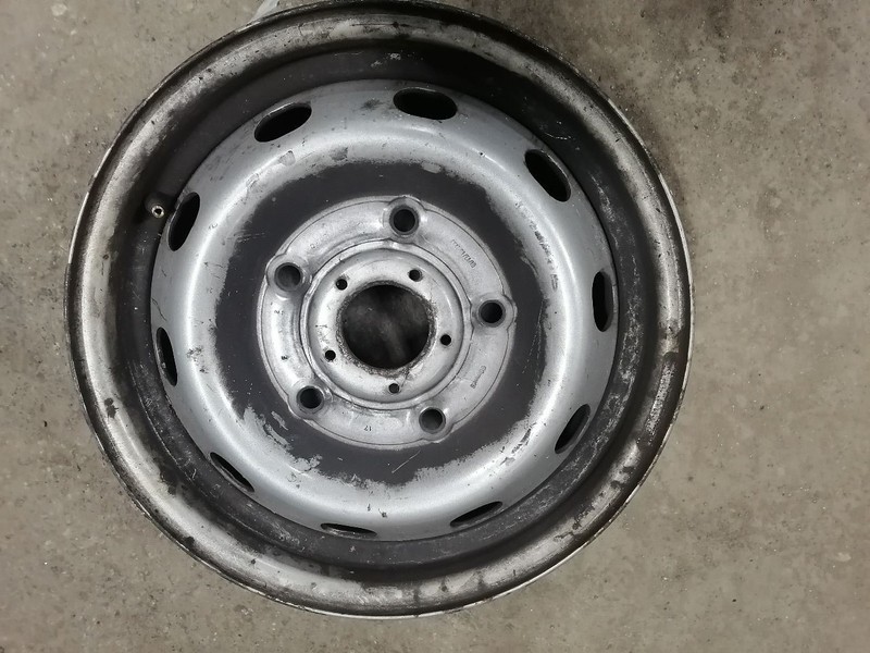 Rim Wheel Srw 16x6-1/2 5 Lug Steel Silver Fits 15-23 TRANSIT 150 1524404