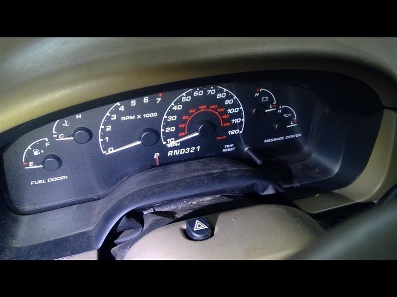 Speedometer Cluster 4 Door Thru 3/3/02 MPH Fits 02 EXPLORER 801928