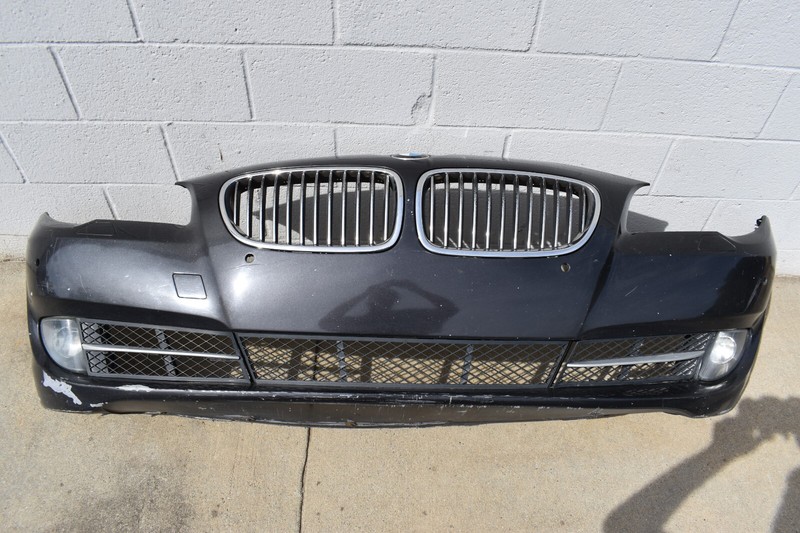 11-13 BMW 528i 535i 550i F10 Front Bumper Cover Upper Lower Grille OEM