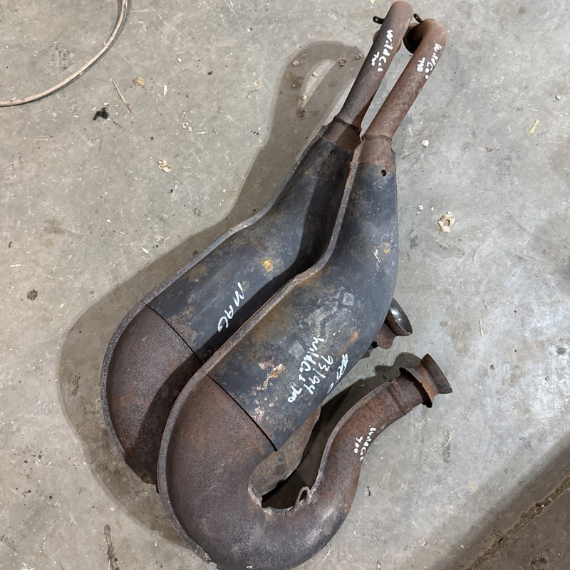 1993 1994 ARCTIC CAT WILDCAT 700 EFI MOTOR Exhaust Pipes Good