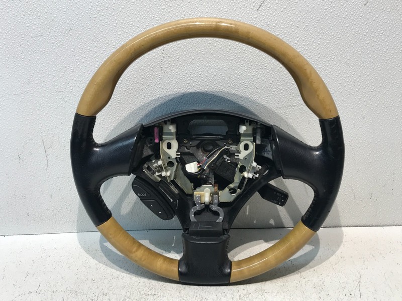 2002-2005 Lexus SC430 Leather & Woodgrain OEM Steering Wheel