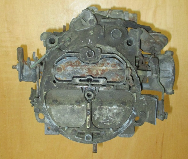 USED 4 BARREL ROCHESTER Q-JET CARBURETOR 17056218 1606 R4-M4MC 1975-77 CHEVY/GMC