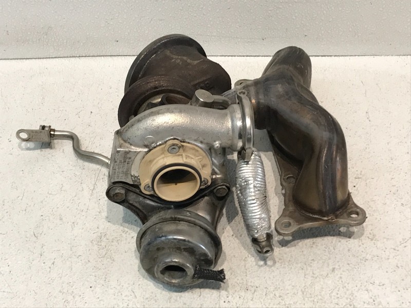11-12 BMW 740I 3.0L FRONT TURBO TURBOCHARGER OEM