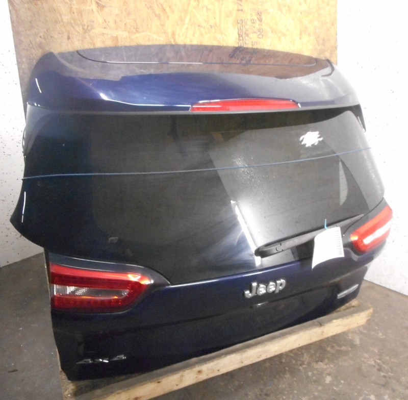 14-18 Jeep Cherokee Rear Hatch Liftgate W/ Camera, Lights & Privacy Tint OEM PBU