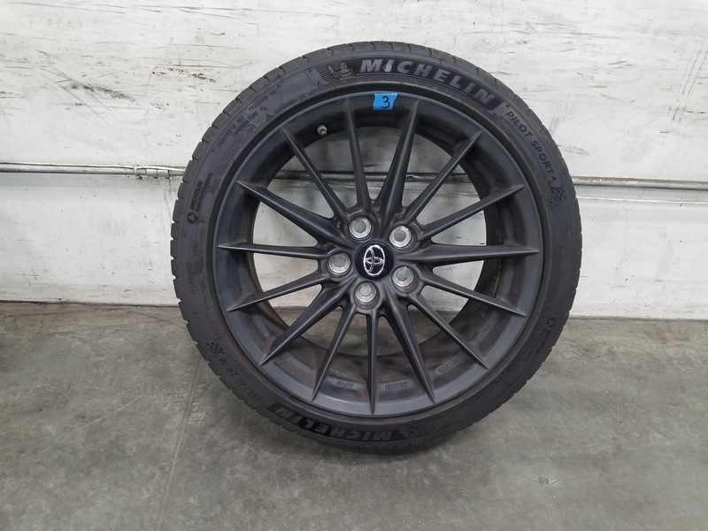 2025 Toyota Corolla GR AWD18" OEM Enkei Wheel / Tire #33K Miles #7476 KK4