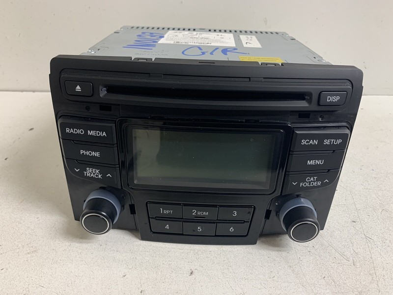 2012-2015 Hyundai Sonata NON-NAV 6 Speaker Radio Stereo 96180-3Q600 CD Disc Oem