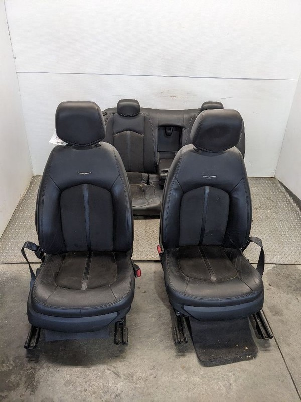 2011 11 Cadillac CTS-V Sedan Seats Leather Suede Front & Rear OEM 1190479