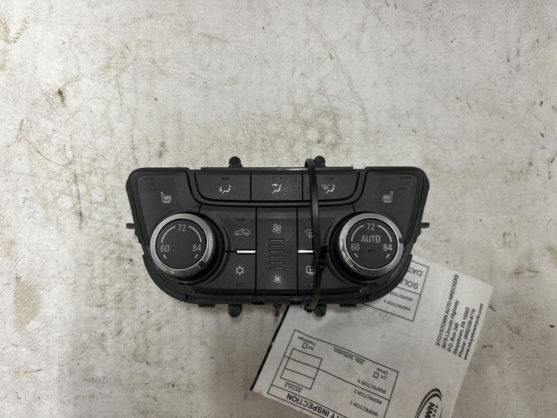 2016 BUICK VERANO Heat AC Controller heated seat 22944947 OEM 16
