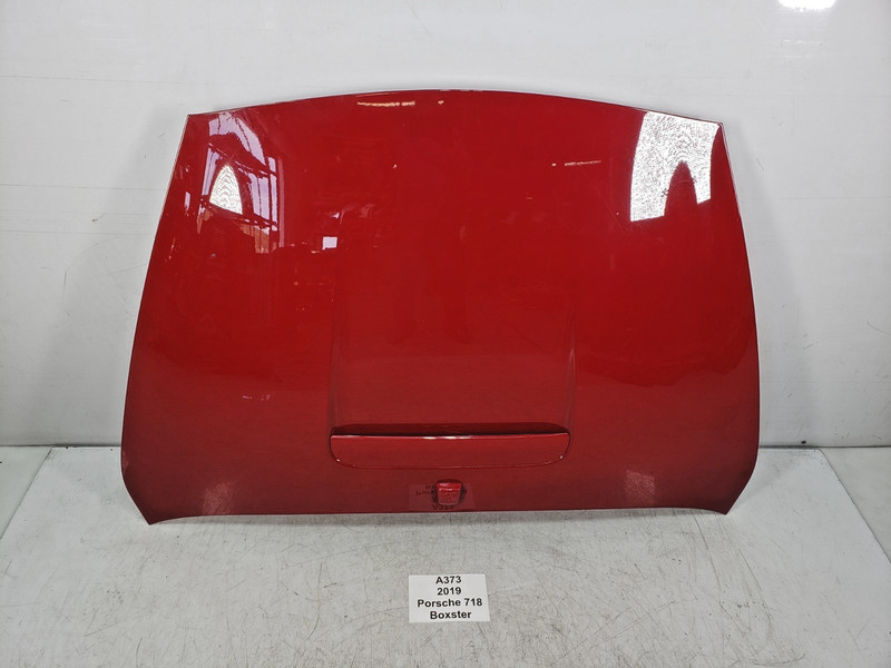 ✅ 2017-2024 OEM Porsche 718 Boxster 982 Rear Tail Lift Gate Trunk Deck Lid Red