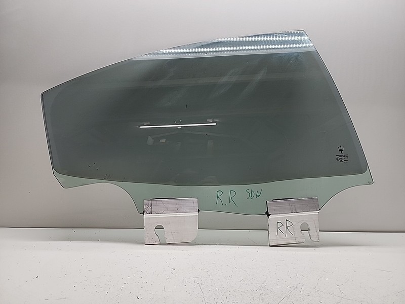 2014 - 2017 Maserati Ghibli M157 RIGHT REAR DOOR WINDOW GLASS ONLY PASSENGER OEM