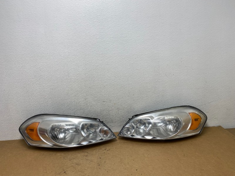 2006 - 2013 Chevrolet Impala Left+Right Set Headlights Halogen AD5246 DW
