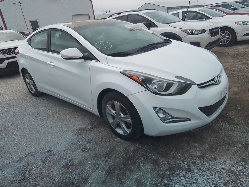 Passenger Front Door Electric Sedan With Solar Glass Fits 11-16 ELANTRA 3449414
