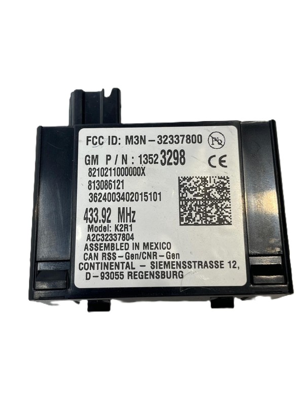 2025 Chevy Trax 1LT Remote Door Lock Receiver Module 13523298 Needs Programming
