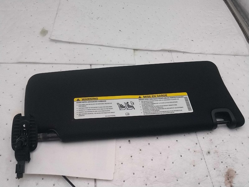 2013-2016 Dodge Dart Silver Sun Visor OEM Used Left Side 107074