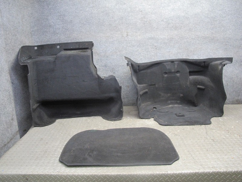 2001-2005 PORSCHE 911 CARRERA 996 AWD FRONT TRUNK CARPET LINER TRIM PANEL SET