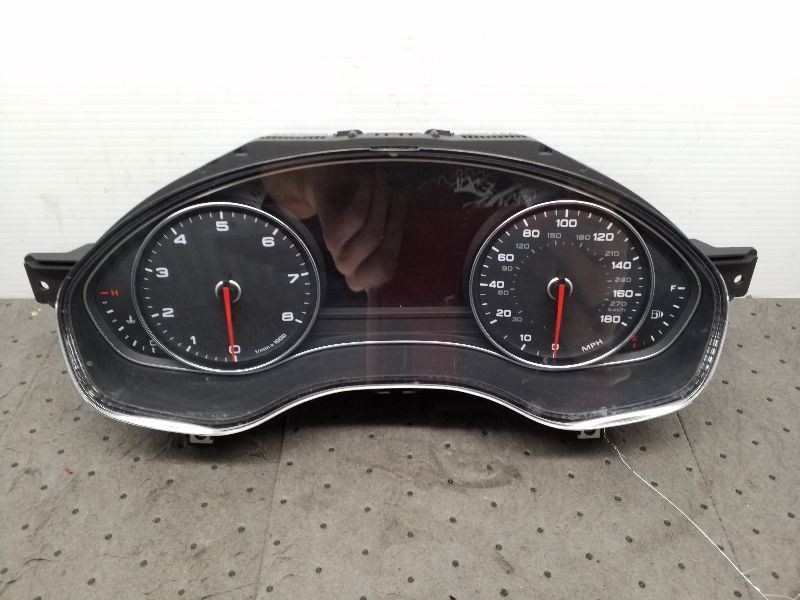 Speedometer Cluster 180 MPH ID 4G8920984 Fits 14-15 AUDI A6 667861