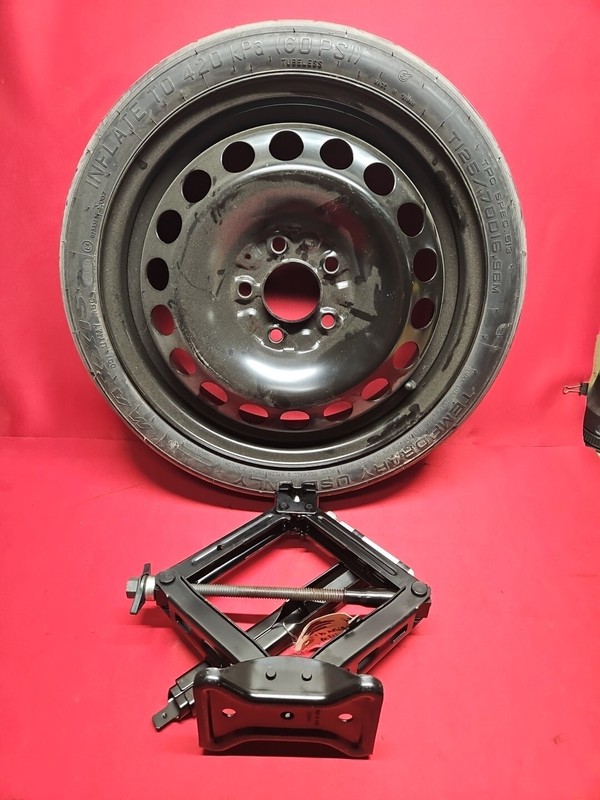 2004 - 2012 Chevy Chevrolet Malibu Emergency Spare Tire Donut w/ Jack & Tools