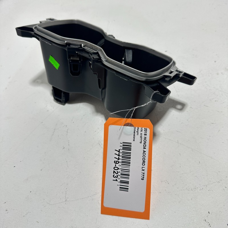 2018-2020 HONDA ACCORD LX CENTER CONSOLE CUP HOLDER TRIM COVER OEM