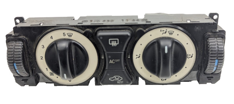 01-04 Mercedes R170 SLK320 AC A/C Heater Climate Control Controller Switch OEM