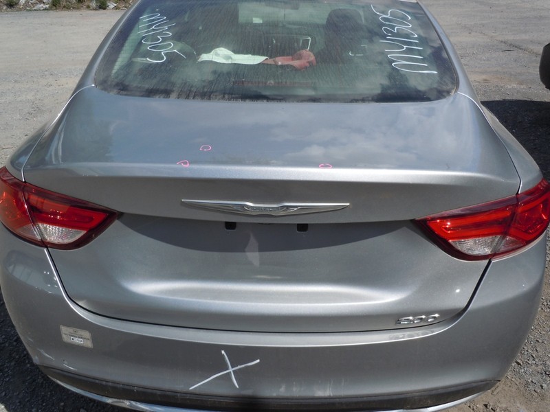 2015-2017 Chrysler 200 Sedan Rear Trunk Deck Lid W/ Camera OEM PSC