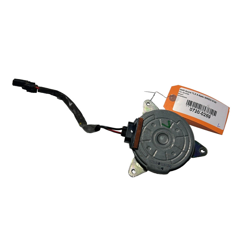 ACURA TLX 2015-2020 2.4L ENGINE RADIATOR LEFT DRIVER SIDE COOLING FAN MOTOR OEM