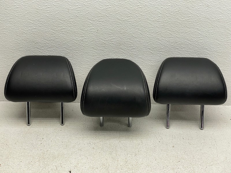 2014-2017 INFINITI Q50 S REAR HEADREST SET OF 3 OEM LOT683