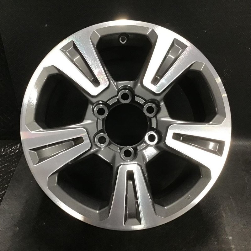 2016-2019 Toyota Tacoma 75193 Wheel 17x7.5 5 Spoke Charcoal Machined 4261104170