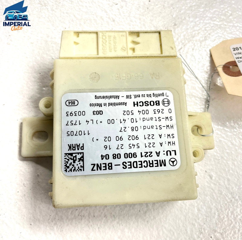 Parktronic Parking Park Assist Control Module Unit OEM 10-13 MERCEDES S550 W221