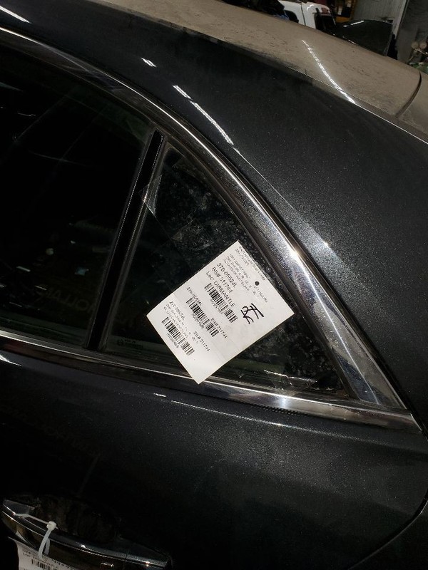 Driver Rear Door Vent Glass VIN 1 4th Digit Limited Fits 13-16 MALIBU 293568
