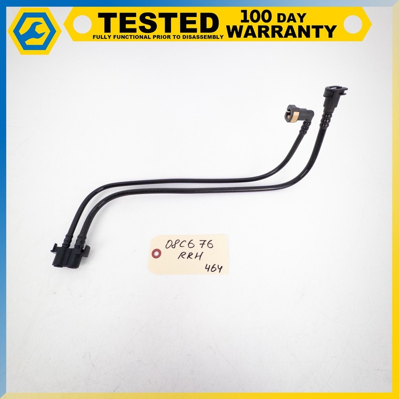 05-13 CHEVROLET CORVETTE C6 REAR RIGHT AUXILIARY FUEL FEED RETURN PIPE OEM