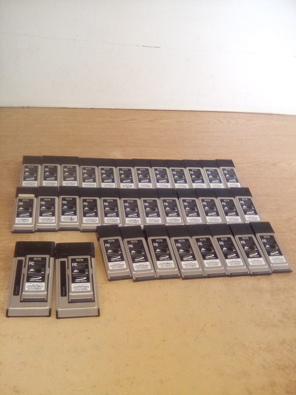 Lot Of 34 Verizon PC770 ExpressCard Two 2-in-1 Card