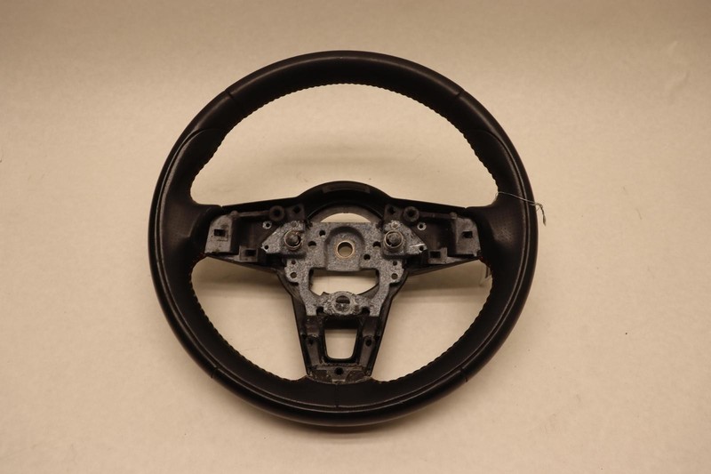 2017-2020 FIAT 124 SPIDER ABARTH STEERING WHEEL BLACK LEATHER OEM