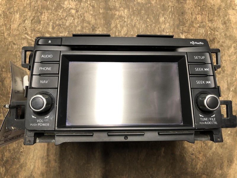 13-'15 MAZDA CX-5 radio assembly/head unit w/navigation AM-FM-CD OEM