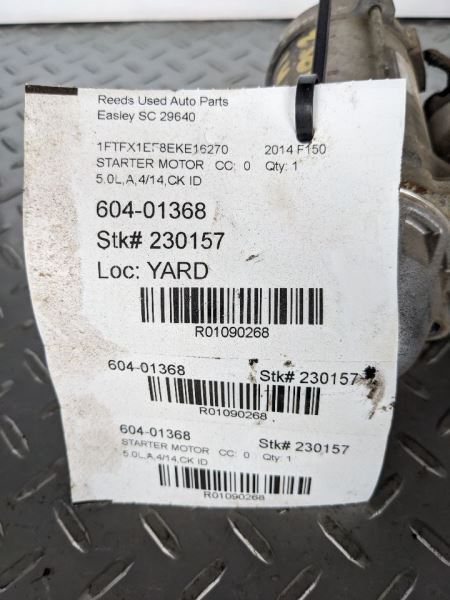 Starter Motor Fits 13-19 FORD E350 VAN 1090268