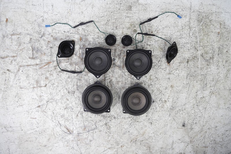 11-16 BMW F10 528 535 550 FRONT & REAR LEFT & RIGHT DOOR TWEETER SPEAKER SET