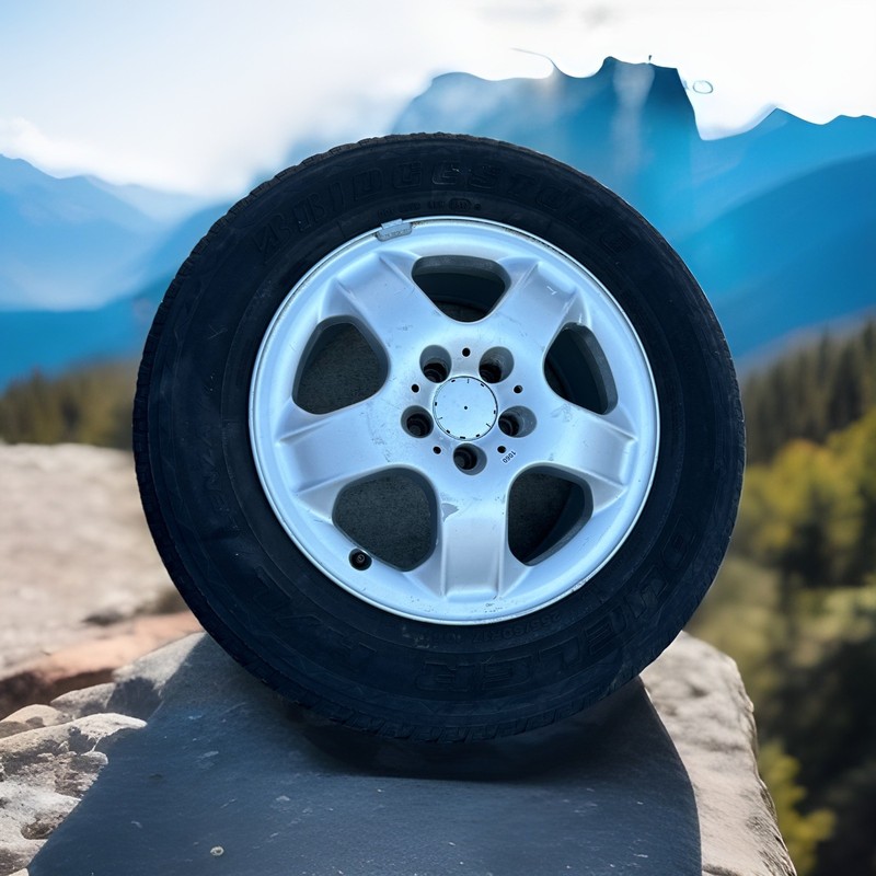 ✅ 98-05 Mercedes W163 ML320 ML350 8Jx 17 255/60R17" Wheel Tire Rim OEM ✅