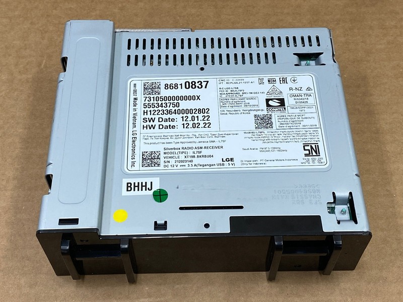20-23 BUICK ENCORE GX AM FM CD PLAYER RADIO RECEIVER UNIT OEM LOT761