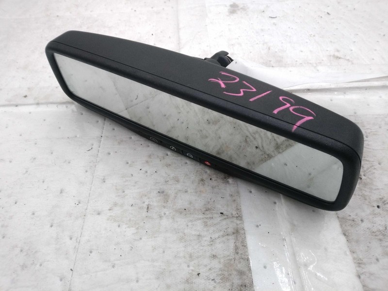 2011 GMC Terrain Black Interior Rear View Mirror OEM 22915244 Used
