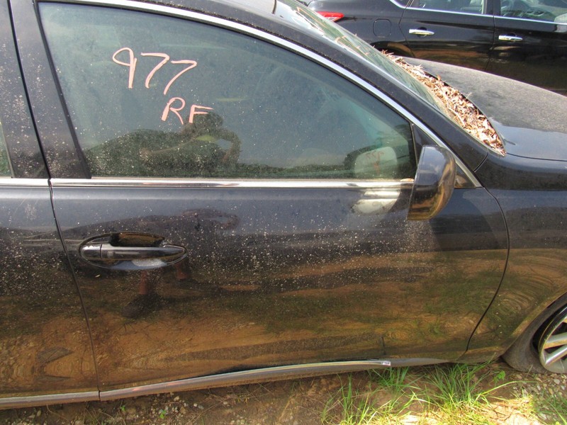 06 LEXUS GS300/ 07-11 GS350 RIGHT PASSENGER FRONT DOOR EXC. ACOUSTIC GLASS BLACK