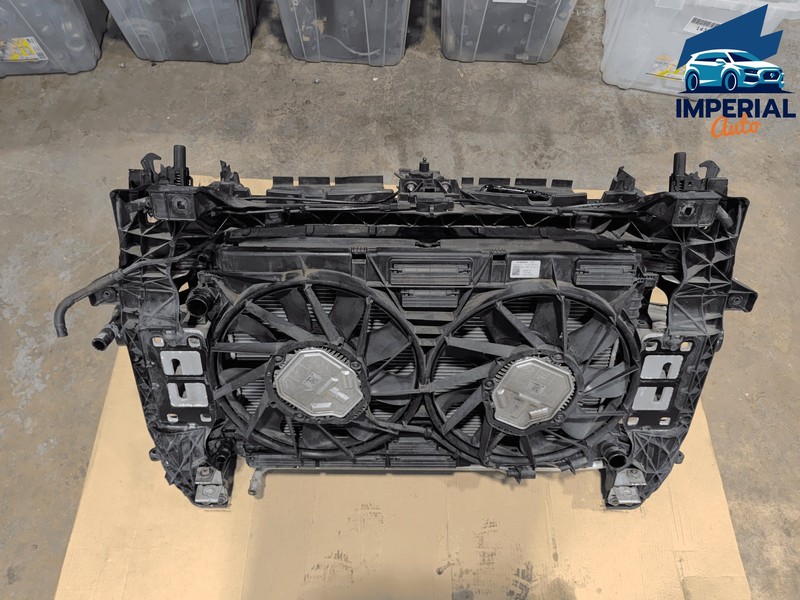 2017-2019 Audi Q7 Engine Cooling Radiator w/Core Support Assembly OEM