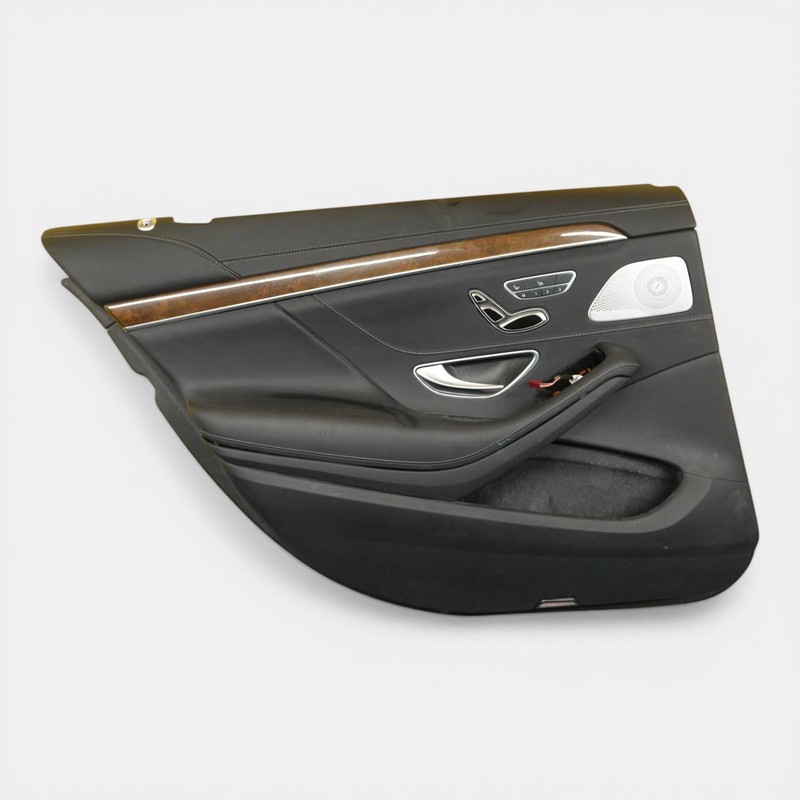 2014-2017 MERCEDES S550 W222 REAR LEFT INTERIOR DOOR TRIM PANEL OEM A2227300473