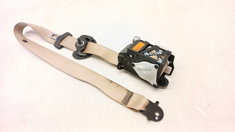 07-13 BMW E70 X5 FRONT RIGHT PASSENGER SIDE UPPER SEAT BELT RETRACTOR OEM 080125