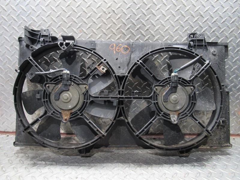 03-08 MAZDA 6 2.3L RADIATOR ENGINE COOLING FAN ASSEMBLY 4-138 OEM