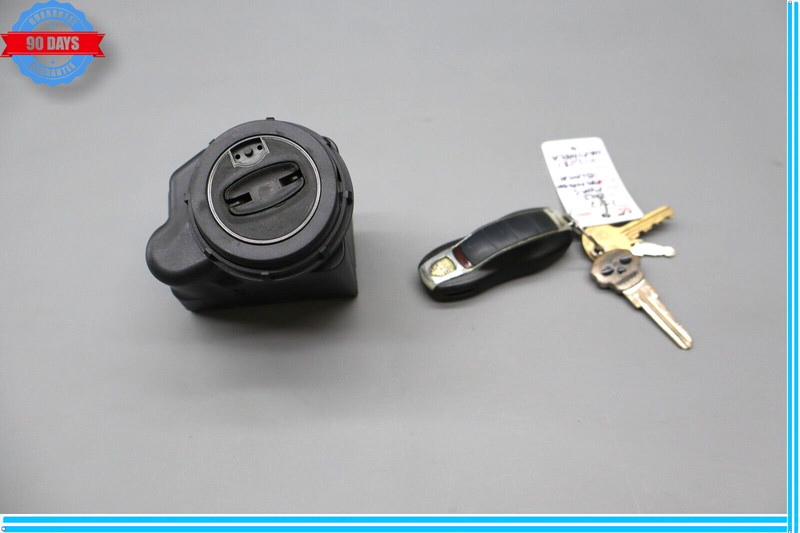 10-14 Porsche Cayenne 958 S Start Ignition Switch Module W/ Key Fob Oem